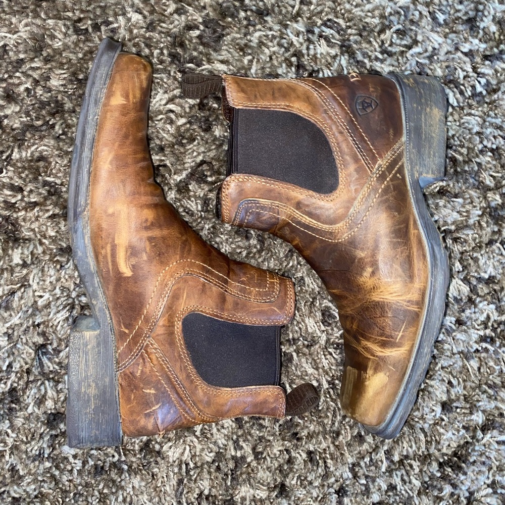 Ariat ankle cowboy boots